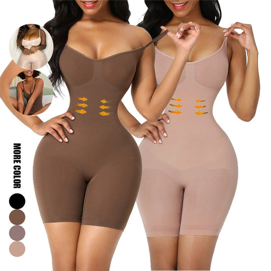One-Piece Body Shaper Abdominal Sculpting