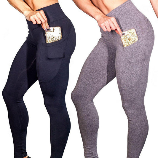 Push Up Black Leggings Women High Waist