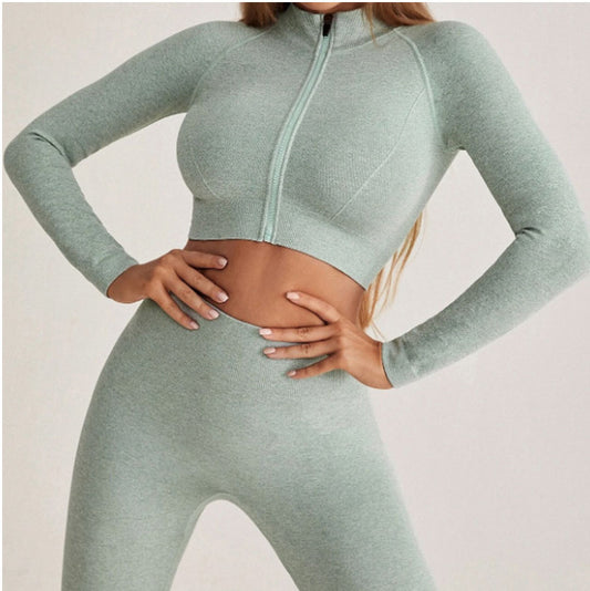 Seamless Yoga Suit
