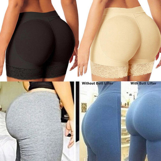 Women Body Shorts Shaper Butt Lifter Panty Booty Enhancer Hip Push Up Booster