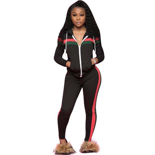 Sweatshirt Jacket and Pants Set
