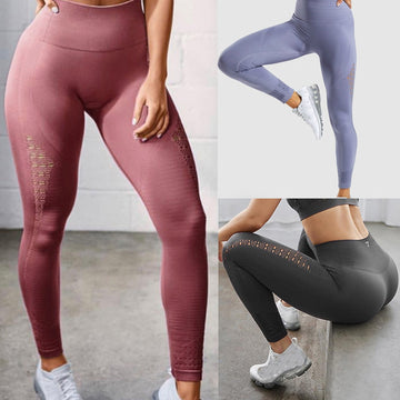 Summer Full Length Solid Yoga Trousers