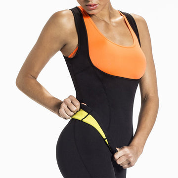Plus Size Sweat Sauna Body Shapers Vest